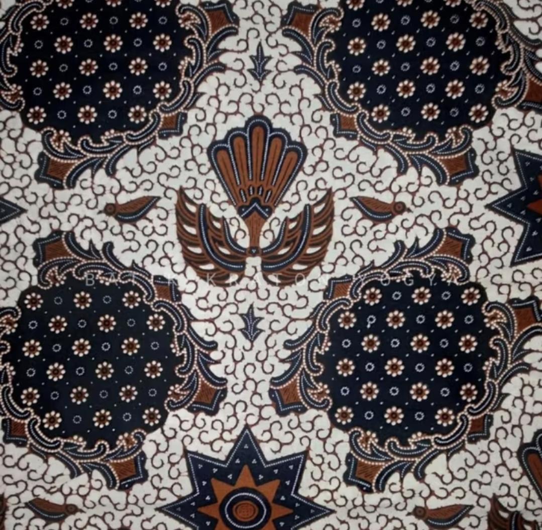 Yogyakarta Batik Fabric Large 240×110 cm | Unique Indonesian Cotton Textile Heritage Motifs