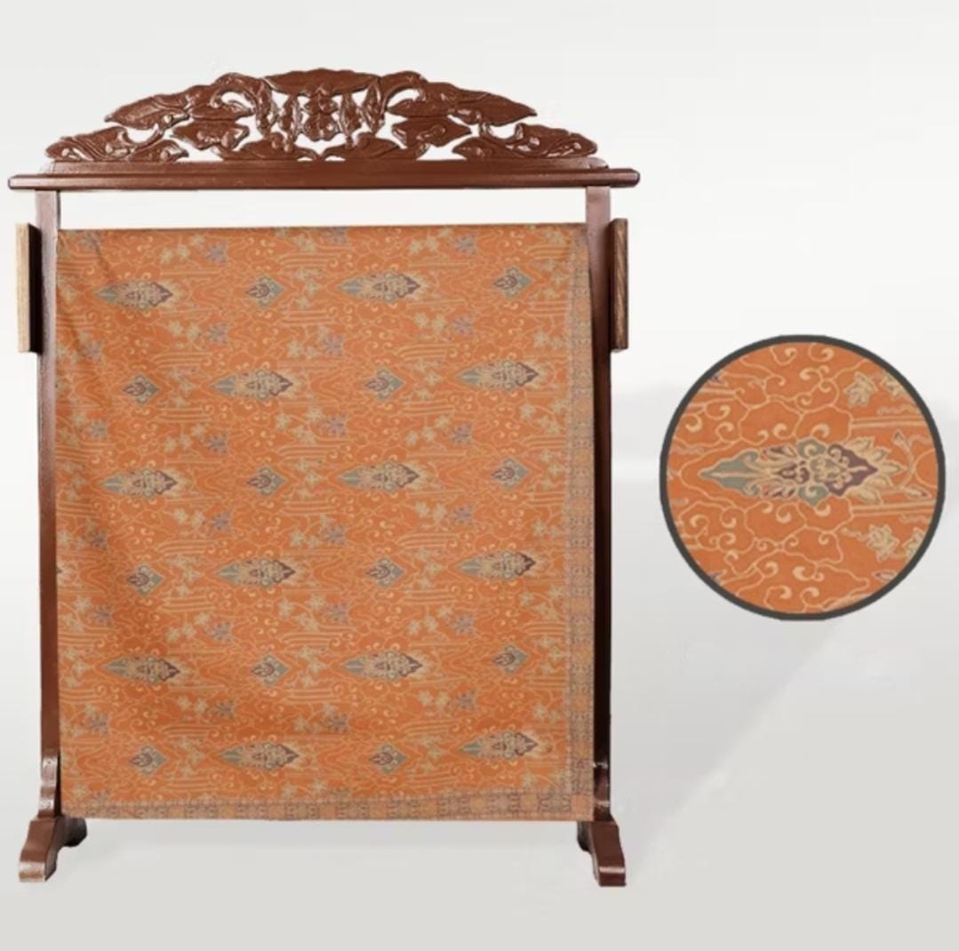 Handmade Indonesian Batik Fabric – 200x115 cm Cotton Material – Traditional Javanese Pattern Cloth