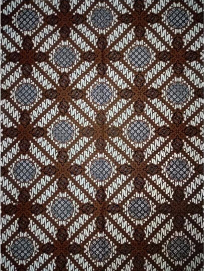 Yogyakarta Batik Fabric Large 240×110 cm | Unique Indonesian Cotton Textile Heritage Motifs