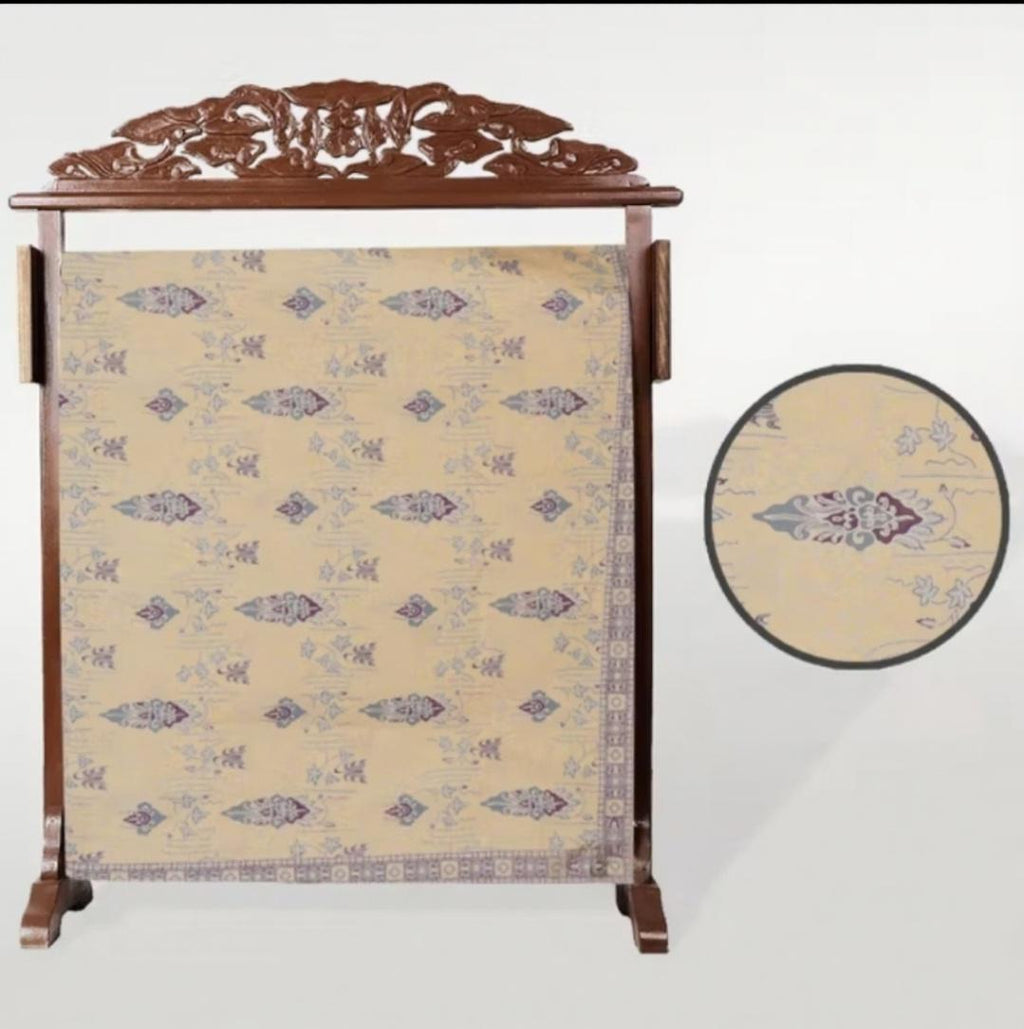 Handmade Indonesian Batik Fabric – 200x115 cm Cotton Material – Traditional Javanese Pattern Cloth