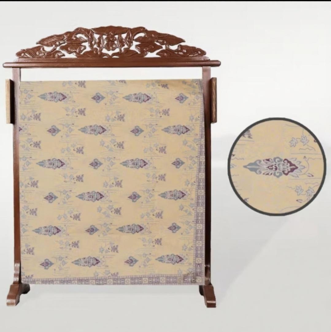 Handmade Indonesian Batik Fabric – 200x115 cm Cotton Material – Traditional Javanese Pattern Cloth