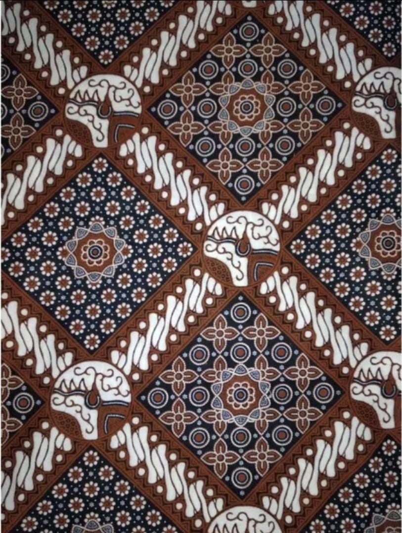 Yogyakarta Batik Fabric Large 240×110 cm | Unique Indonesian Cotton Textile Heritage Motifs