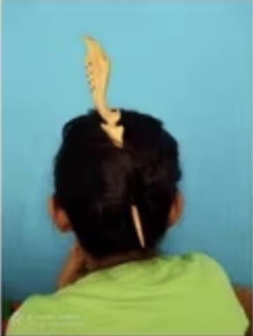 Indonesian Keris Kujang Hair Sticks 3pcs | Handmade Wooden Bun Pins Women | Javanese Ethnic Accessories