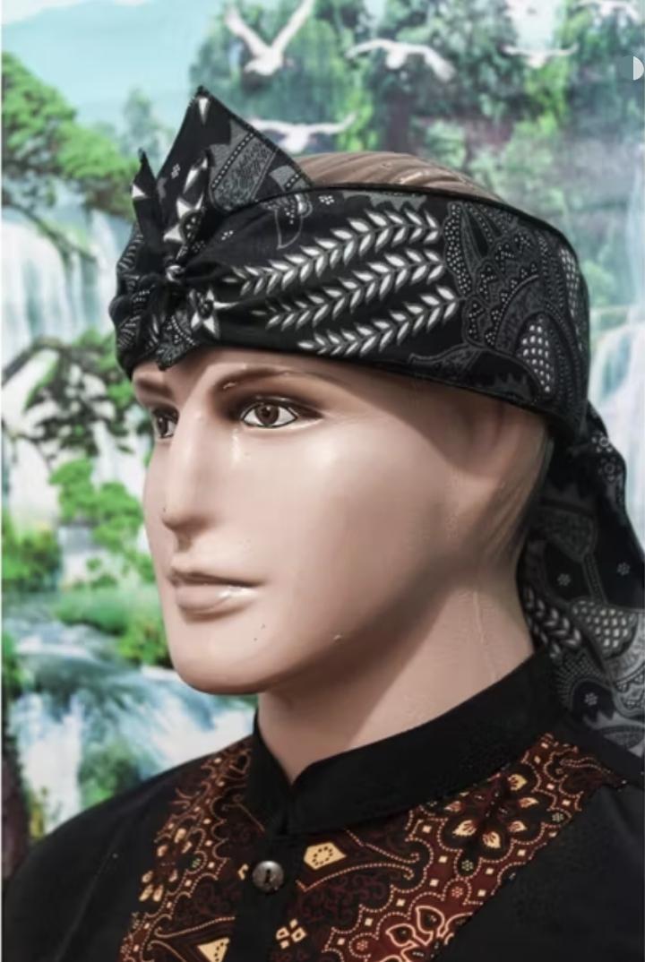 Handmade Batik Udeng Headbands | Traditional Indonesian Cultural Bandana Set, Men’s Gift