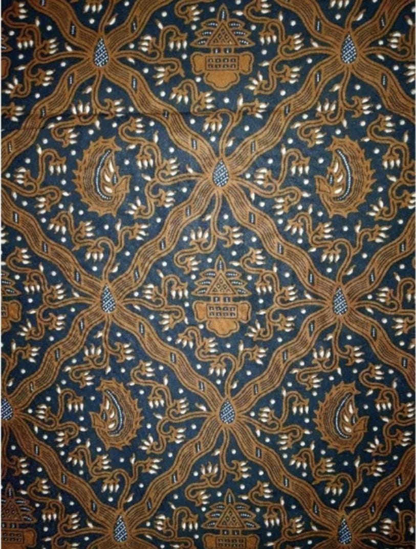 Yogyakarta Batik Fabric Large 240×110 cm | Unique Indonesian Cotton Textile Heritage Motifs