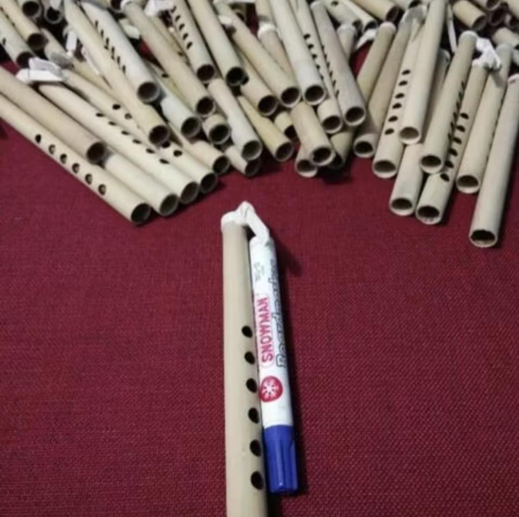 Playable Mini Bamboo Flute | Handmade Indonesian Ethnic Musical Instrument Souvenir