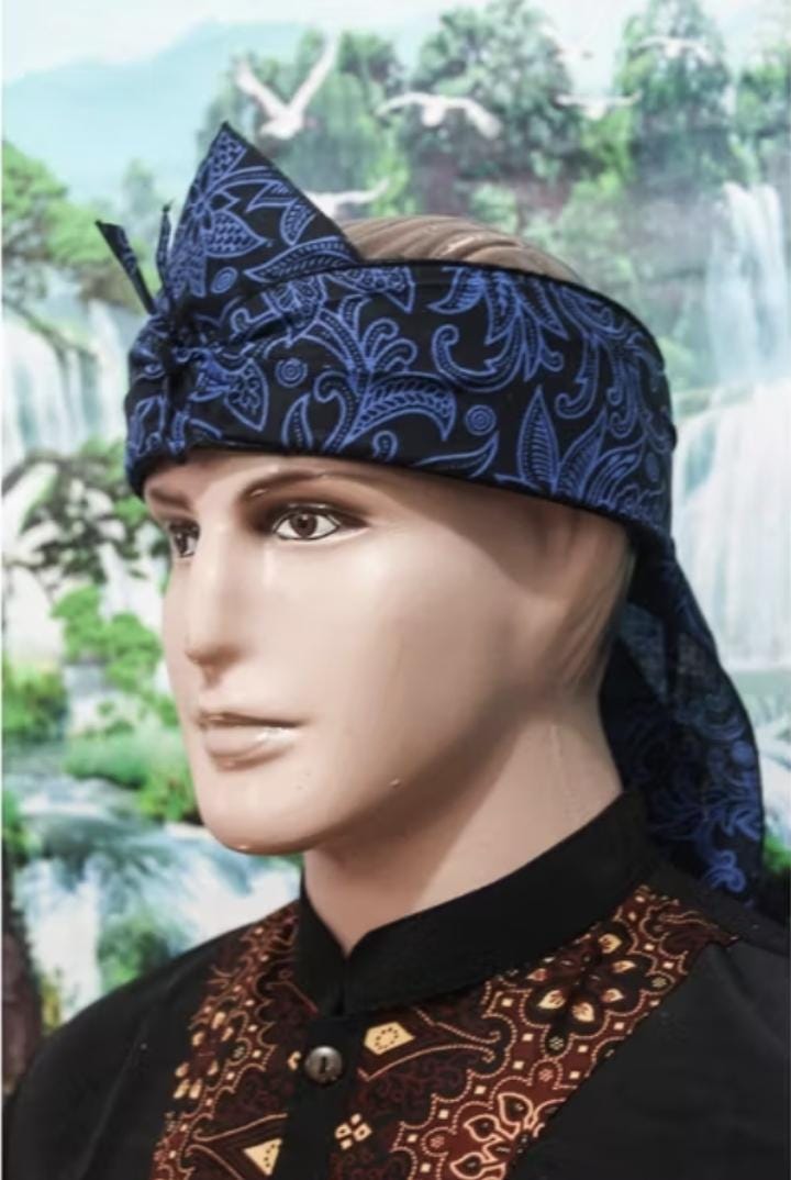 Handmade Batik Udeng Headbands | Traditional Indonesian Cultural Bandana Set, Men’s Gift