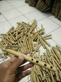 Playable Mini Bamboo Flute | Handmade Indonesian Ethnic Musical Instrument Souvenir