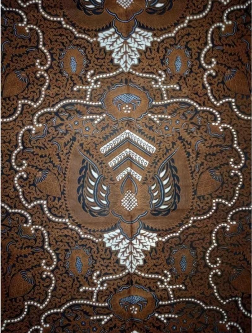 Yogyakarta Batik Fabric Large 240×110 cm | Unique Indonesian Cotton Textile Heritage Motifs