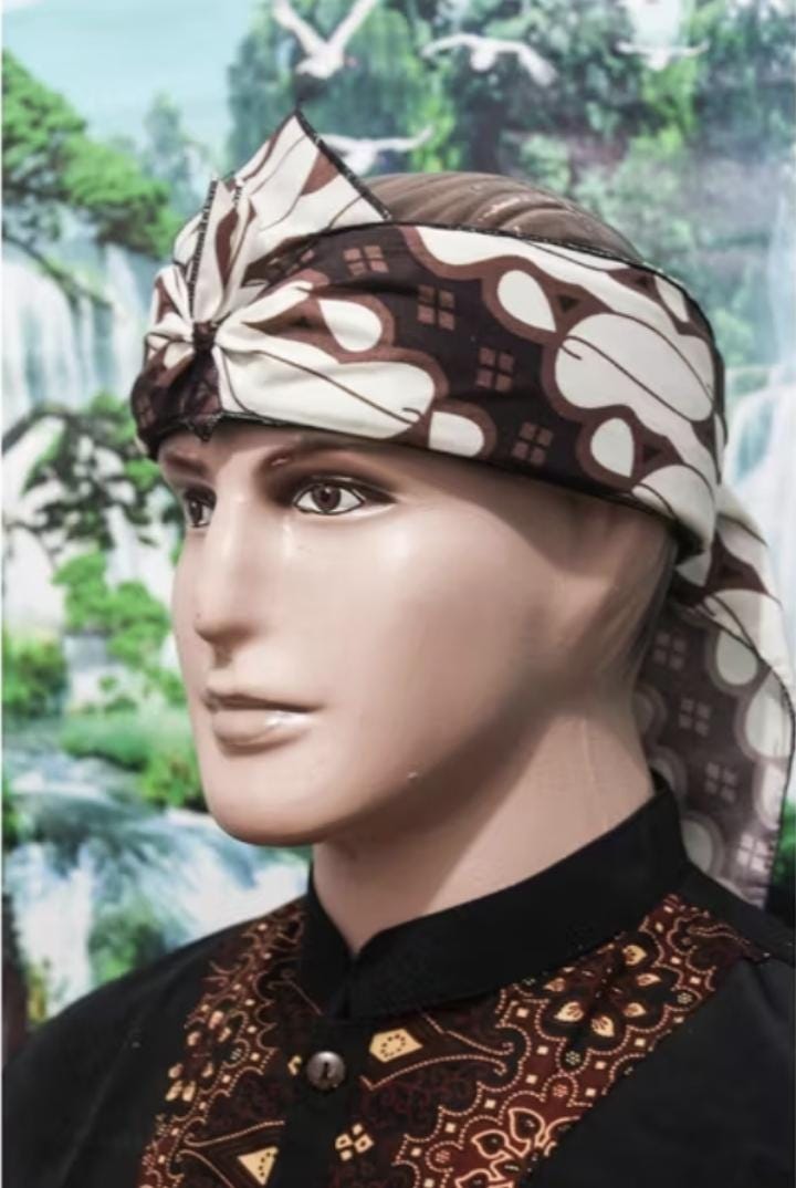 Handmade Batik Udeng Headbands | Traditional Indonesian Cultural Bandana Set, Men’s Gift