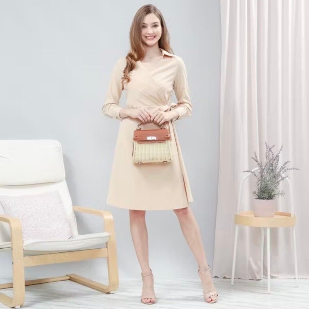 Rattan Wicker Top-Handle Bag – Vegan/Genuine Leather Flap, Basket Purse with Crossbody Strap (≈23×19 cm)